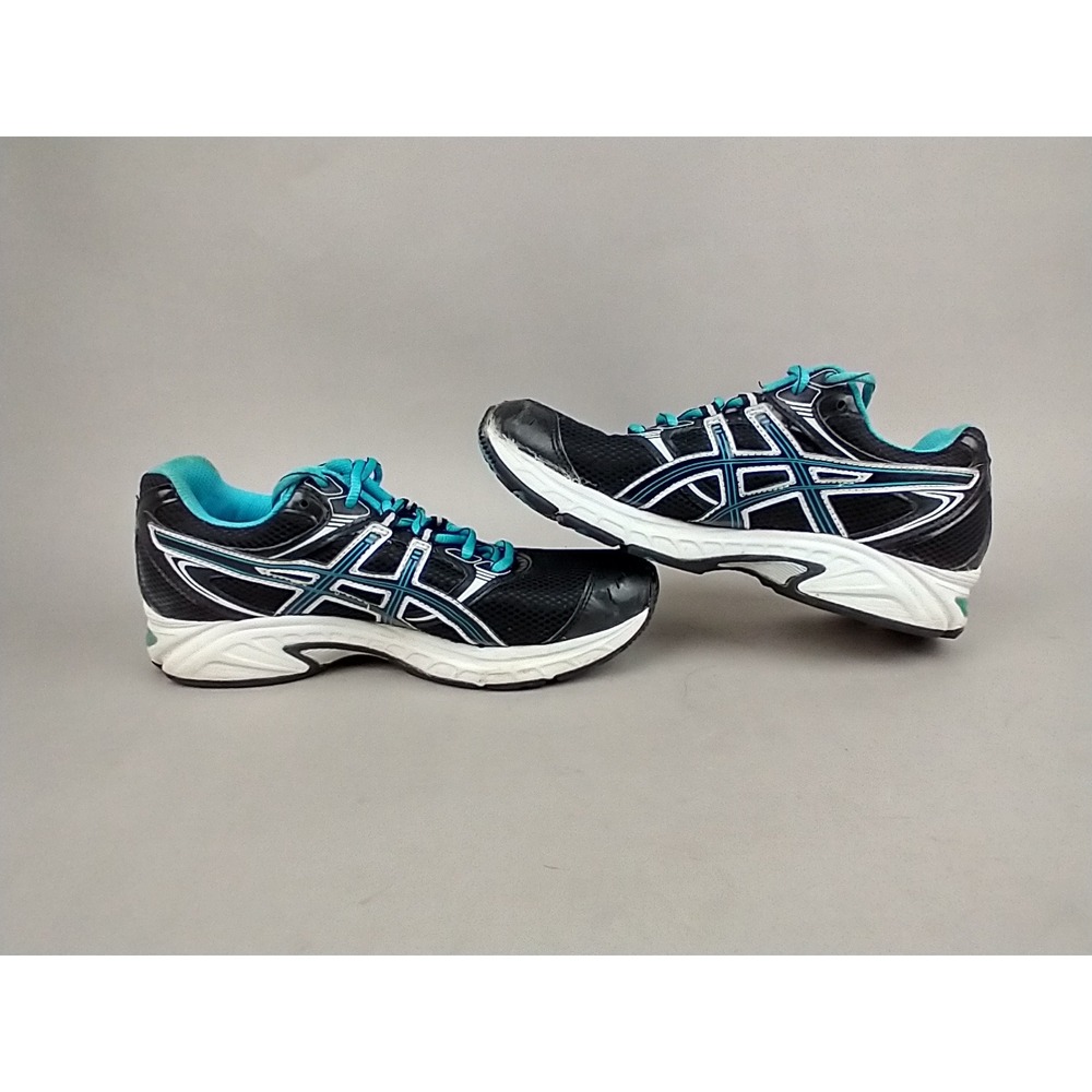 Asics Gel-Kanbarra 6 Womens Running Shoes Black Teal T188N Size 6.5 - Picture 5 of 12